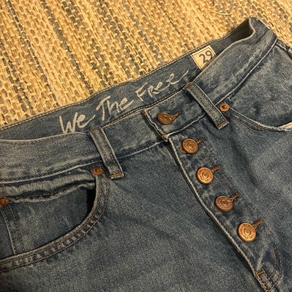We The Free Button-Fly Denim Jeans